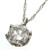Hカラー I1ダイヤモンド一粒ネックレス0.7ct（鑑別書付き）