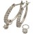 ダイヤハーフエタニティ計0.3ct ダイヤモンドピアス SILVER